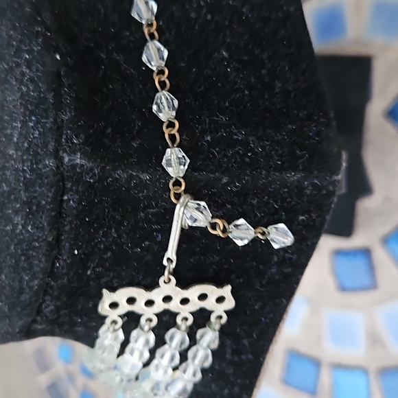 Vintage 4 Strand Aurora Borelis Necklace - Picture 4 of 4